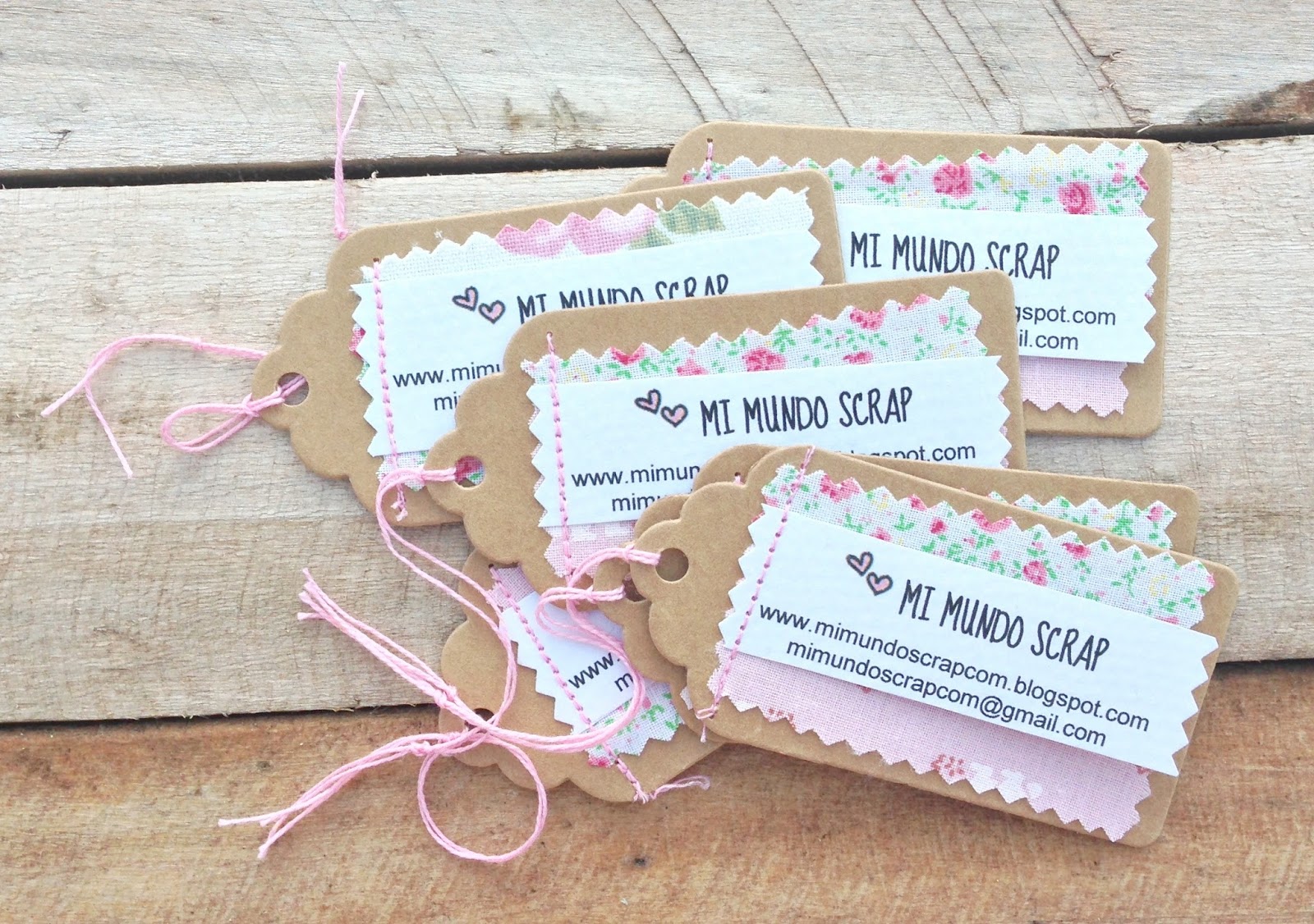 MIS PRIMERAS TARJETAS DE VISITA - MI MUNDO SCRAP