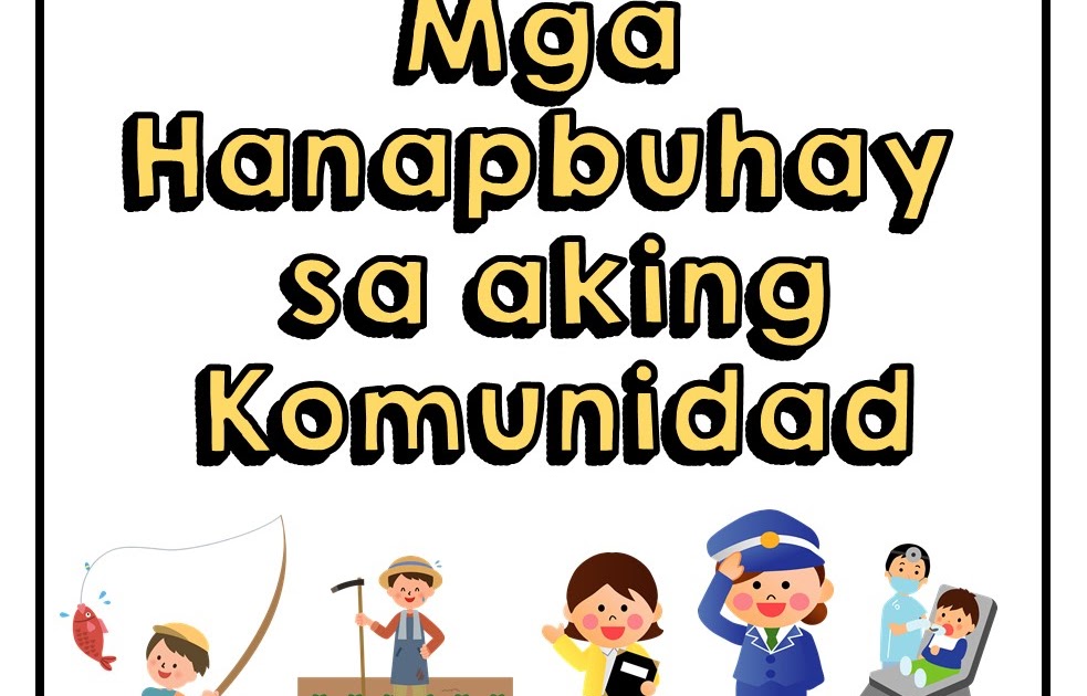 Teacher Fun Files Ibat Ibang Hanapbuhay Sa Komunidad Flashcards