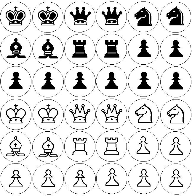 Como fazer as peças do jogo de Xadrez - MATERIAIS - jogo ecologico - peças  de papel 