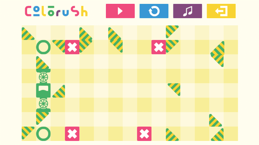 Colorush: Color Shooting Logic Puzzle Game