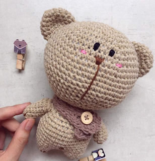 PATRON GRATIS OSO AMIGURUMI 44910