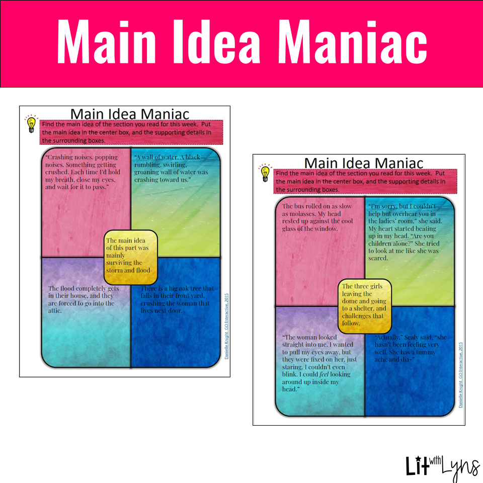 Lit Circle Activities