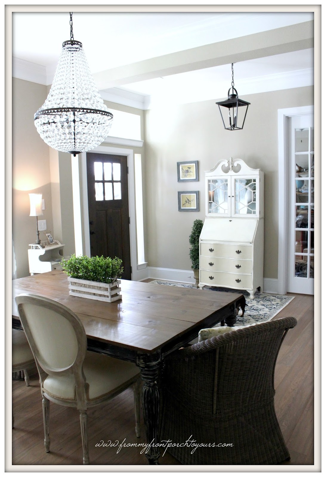 From My Front Porch To Yours Farmhouse Foyer Big Plans