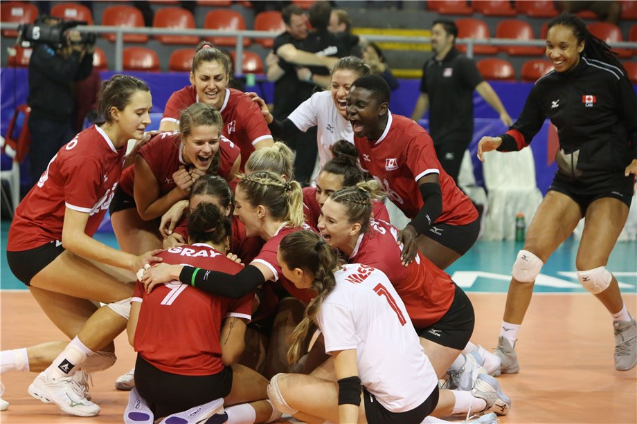 Canadá vence a Challenger Cup de Vôlei feminino e sobe para Liga das Nações Surto Olímpico