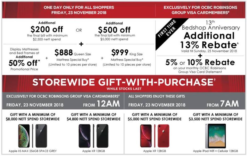 robinsons luggage sale 2018