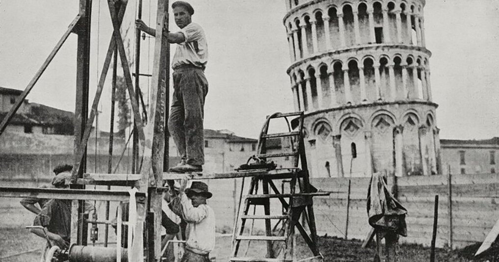 Пизанская башня строительство Пизанская башня строительство