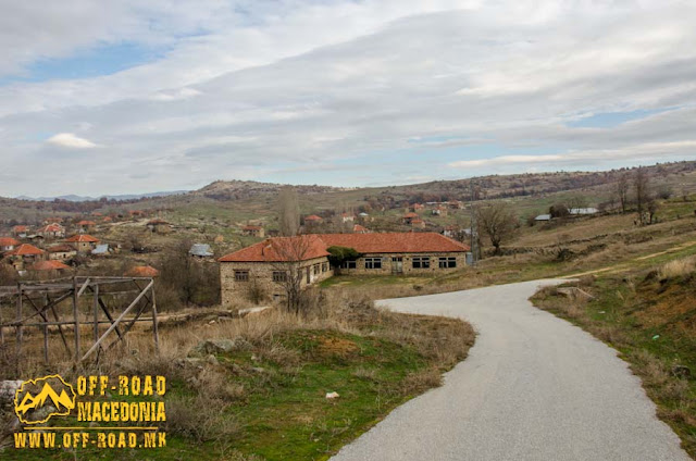 View toward Chanishte village, Mariovo region, Macedonia