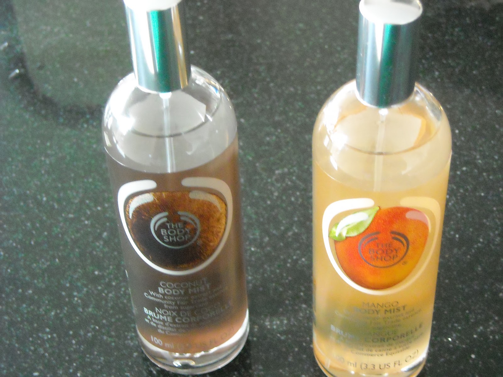 Sparkling & Beautiful Review Body mist The Body Shop
