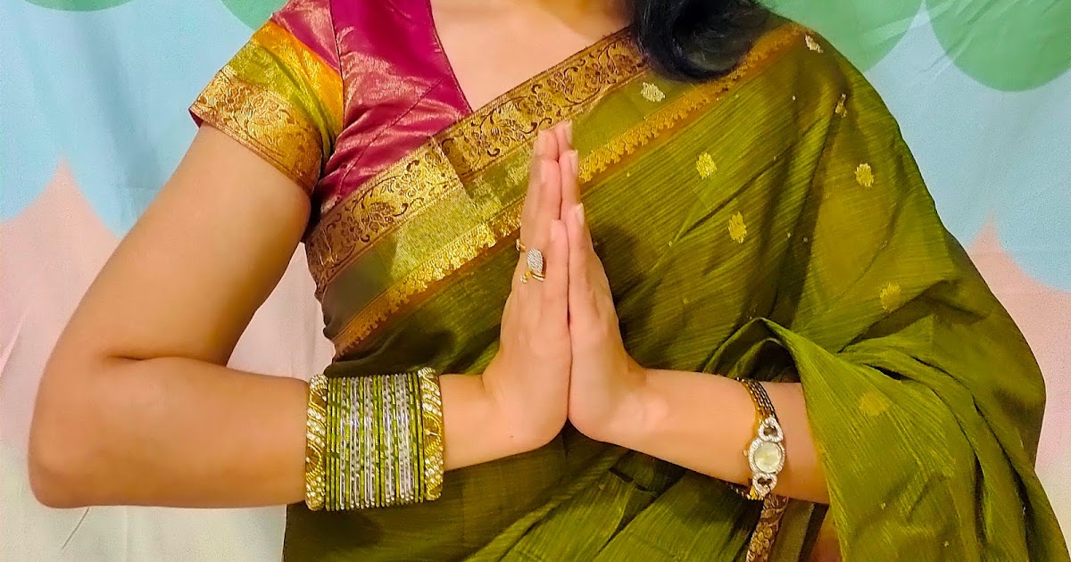 Happy Navratri : Day 7 GREEN Colour