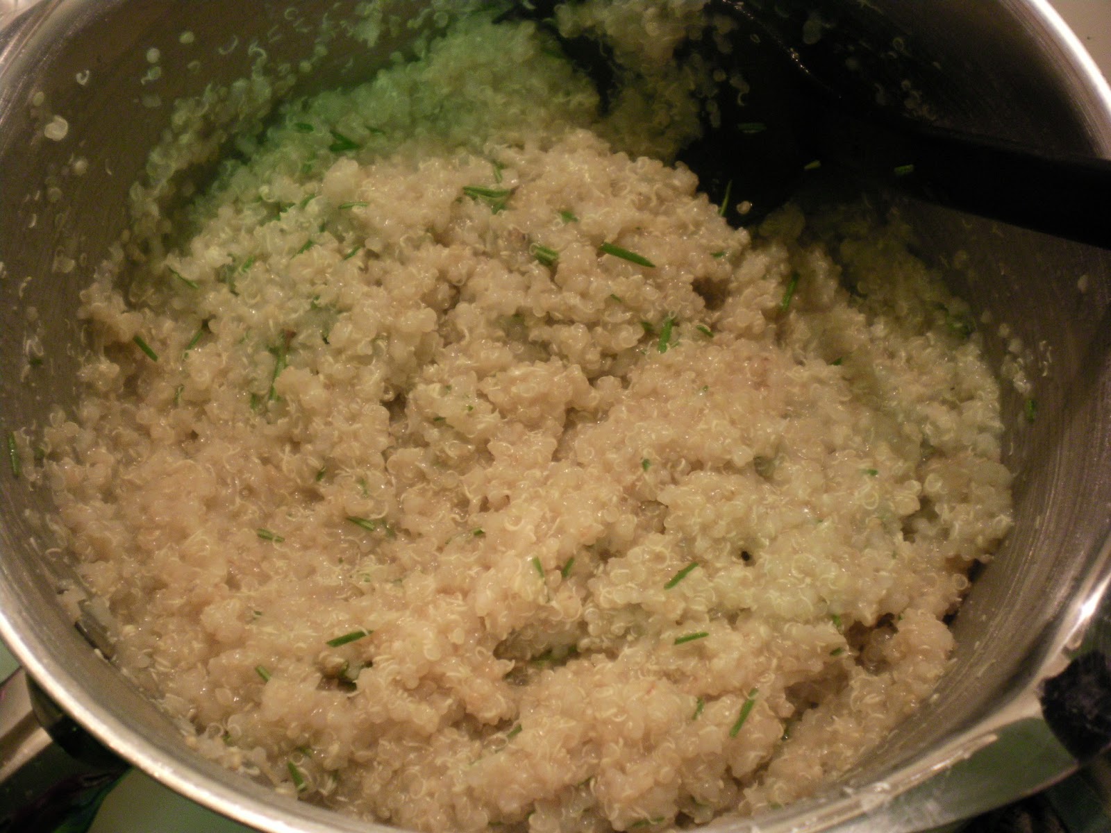 ImprovBites Lemon Rosemary Quinoa (with Broccoli & Mushrooms)
