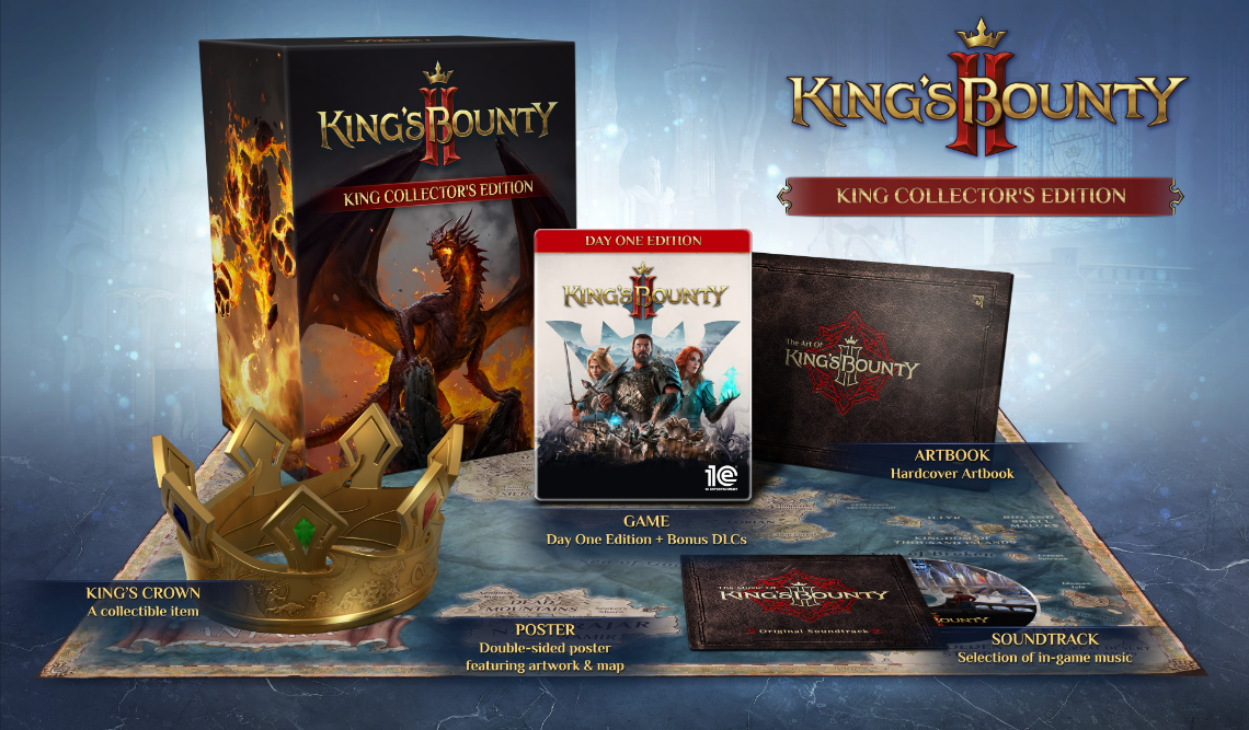 King’s Bounty II (Multi) edições especiais e bônus de prévenda são anunciados GameBlast