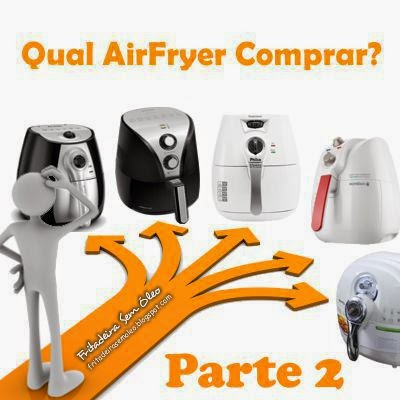 Fritadeira Sem Óleo Mondial Air Fryer AF-03 2,7 Litros Preta (