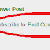 Tutorial : Remove Subscribe to: Post Comments (Atom)