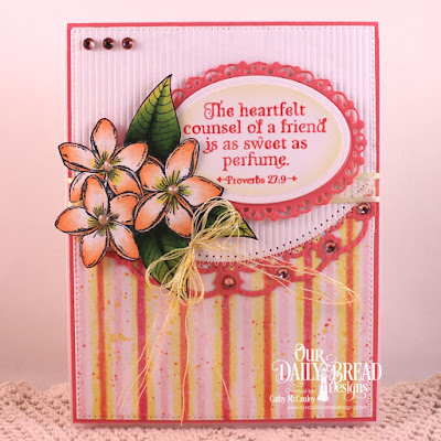 Our Daily Bread Designs Stamp Set: Sweet as Perfume, Our Daily Bread Designs Custom Dies: Layered Lacey Ovals, Ornate Ovals, Ovals