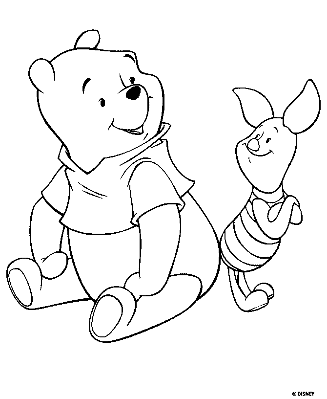 80 Disegni Di Winnie The Pooh Da Colorare La Scuola Di Rosa