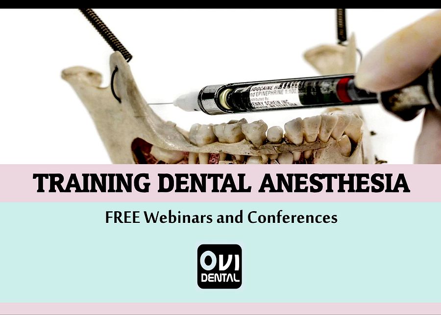 DENTAL TRAINING Over 9 DENTAL ANESTHESIA videos including FREE