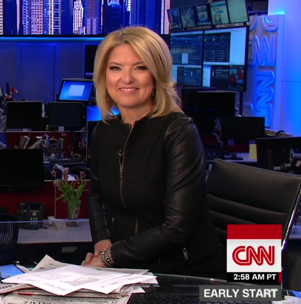 Christine Romans, a beautiful early start