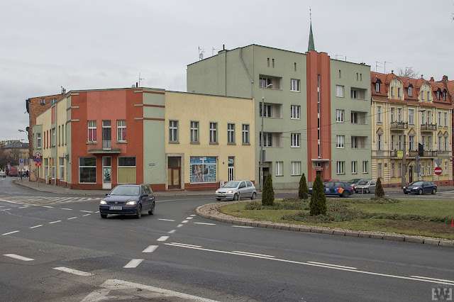 Linia tramwajowa na ulicy Kujawskiej w Bydgoszczy