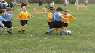 Sesame Street Elmo's World Feet Film. Angelica plays soccer.