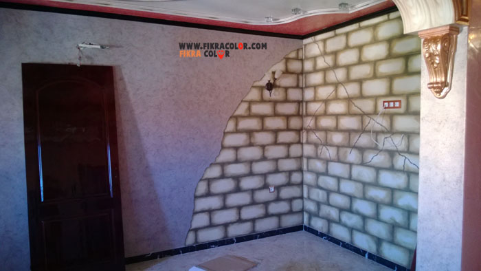 احدث ديكور الدهان تحجير داخل وخارج المنزل جديد 2016/2017 fikra color احدث ديكور الدهان تحجير داخل وخارج المنزل جديد 2016/2017 fikra color
