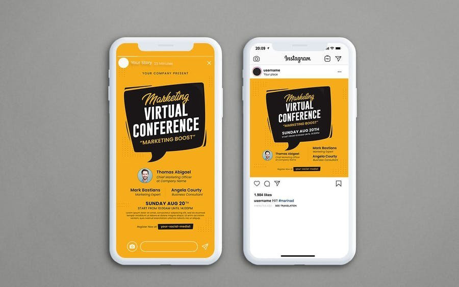 Virtual Conference (AI, PSD)