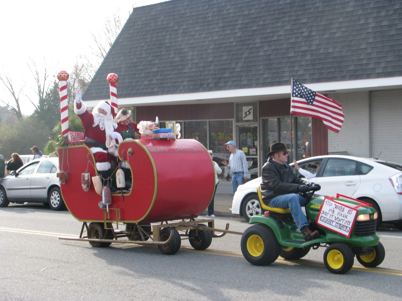 Life in Mathews Christmas Parade, Part Two