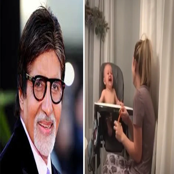 News, National, India, Entertainment, Mumbai, Amitabh Bachchan, instagram, Video, Social Network, Amitabh Bachchan Shares a Video of Cute Kid Laughing