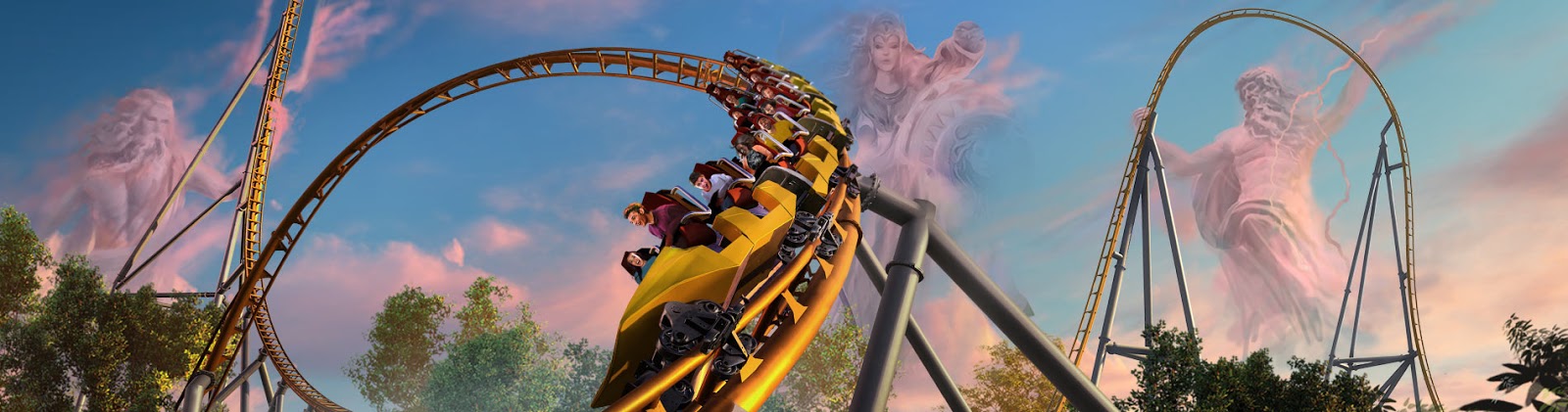 Theme Park Insider on X: Busch Gardens Williamsburg today dropped a new  concept illustration for its 2020 coaster #Pantheon    / X