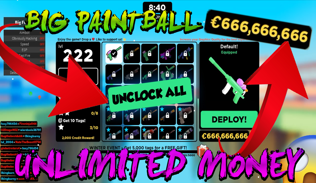 BIG PAINTBALL UNLIMITED MONEY