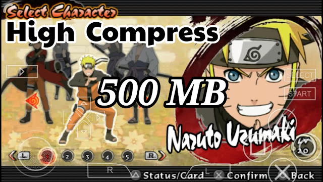 Naruto Shippuden Ultimate Ninja Impact High Compress 500MB ...