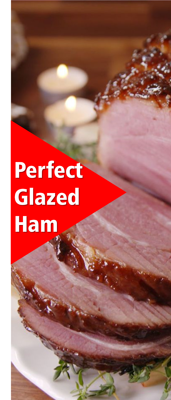 Perfect Glazed Ham #Christmas #ChristmasRecipes - APP META