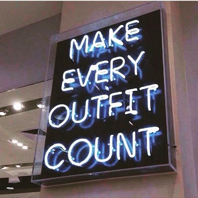 EVERY OUTFIT COUNTS