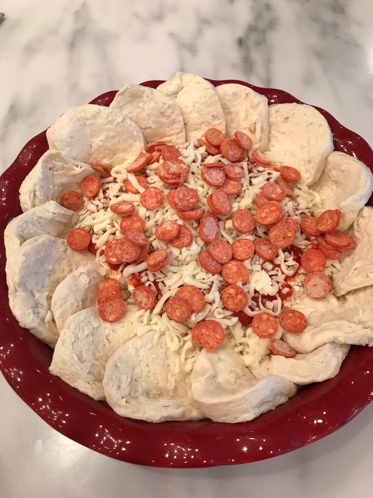 Pizza Dip Ring (or Wreath) Purple Chocolat Home