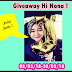 Giveaway Hi Nona !