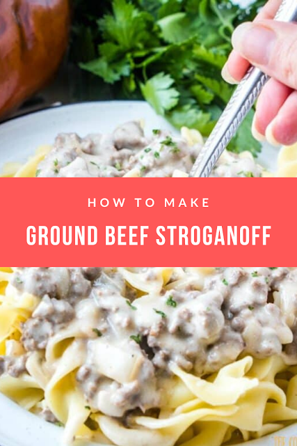 Ground Beef Stroganoff