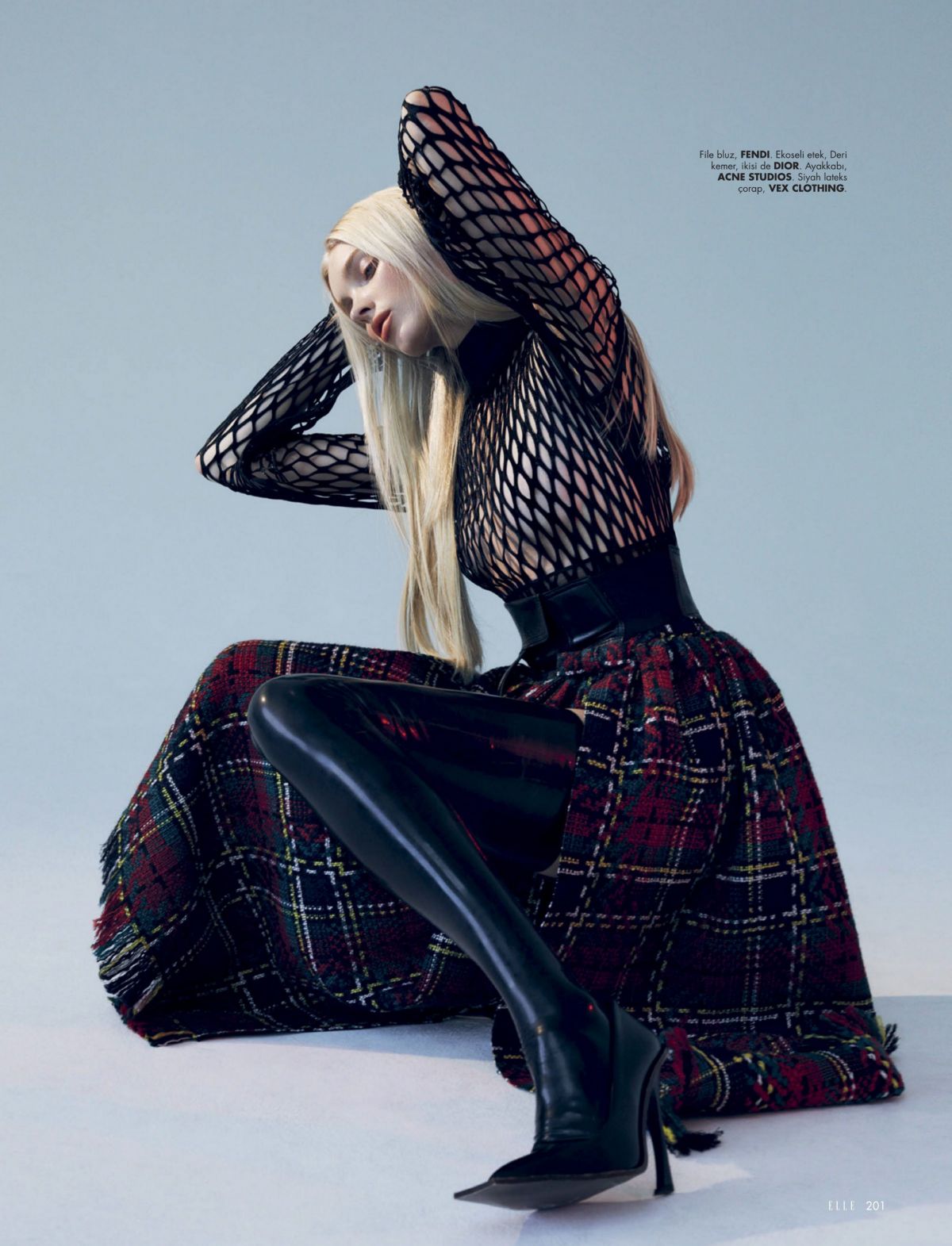 Elsa Hosk in Elle Magazine, Turkiye September 2019 Issue
