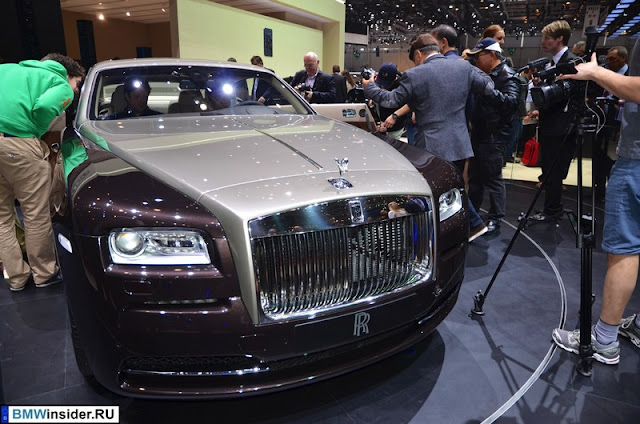 Rolls-Royce Wraith на автосалоне в Женеве 2013