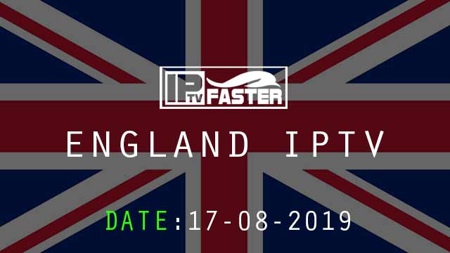 IPTV m3u England file playlist updated 17/08/2019
