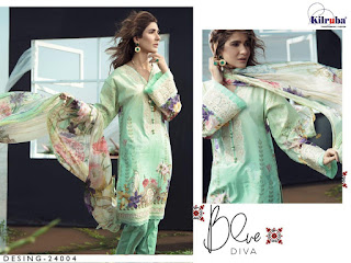 Kilruba Firdous lawn Collection 20 Cotton lawn Pakistani Suits catalogue Wholesaler