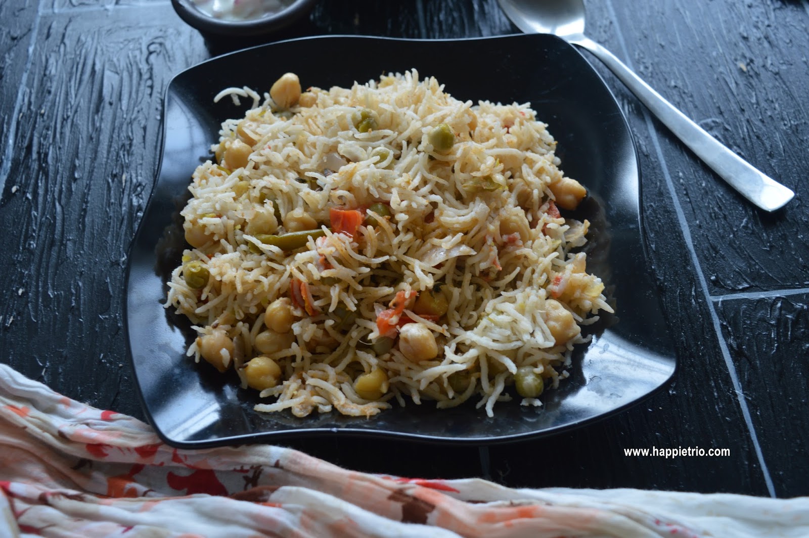 Channa Green Peas Pulao Recipe ChickPeas Matar Pulao Cook with Sharmila