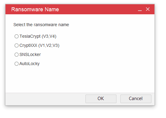 Trend Micro Ransomware File Decryptor 3
