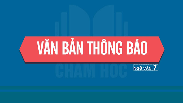 VĂN BẢN THÔNG BÁO VĂN BẢN THÔNG BÁO