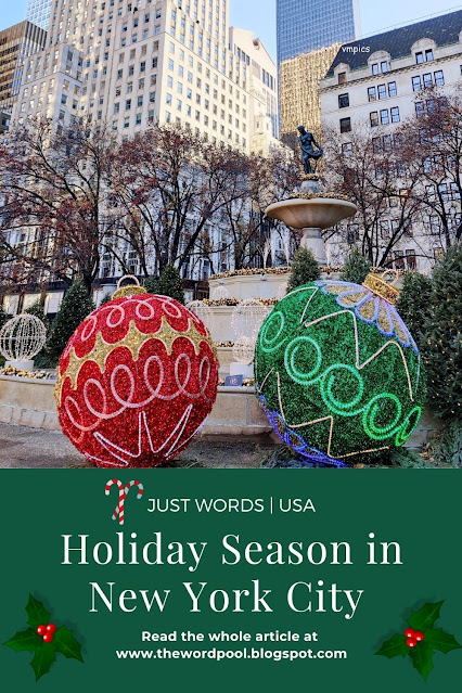 Guide and Virtual tour to Holiday Season festivities in New York City! #NewYork #NewYorkCity #Manhattan #December #HolidaySeason #Christmas #USA #Travel