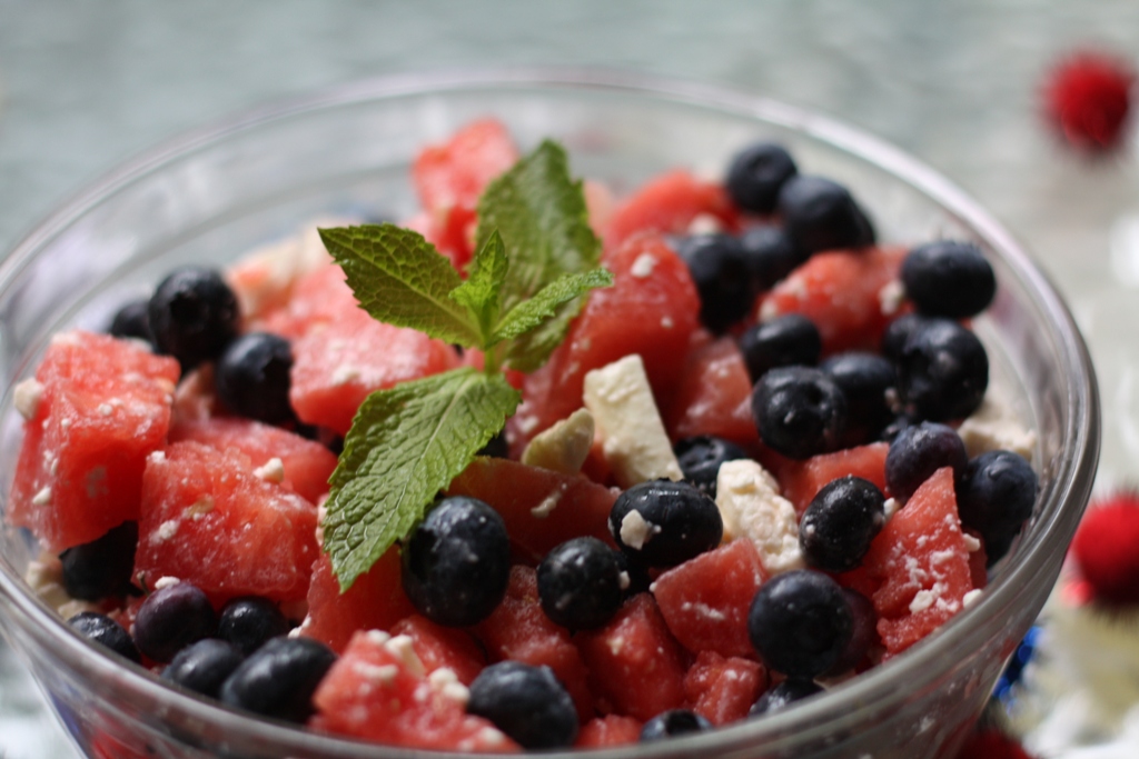 Watermelon salad