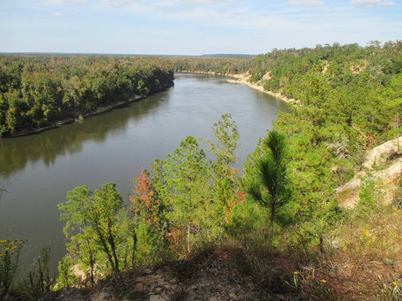 Florida Tallahassee Mission Looking down on the beautiful Apalachicola