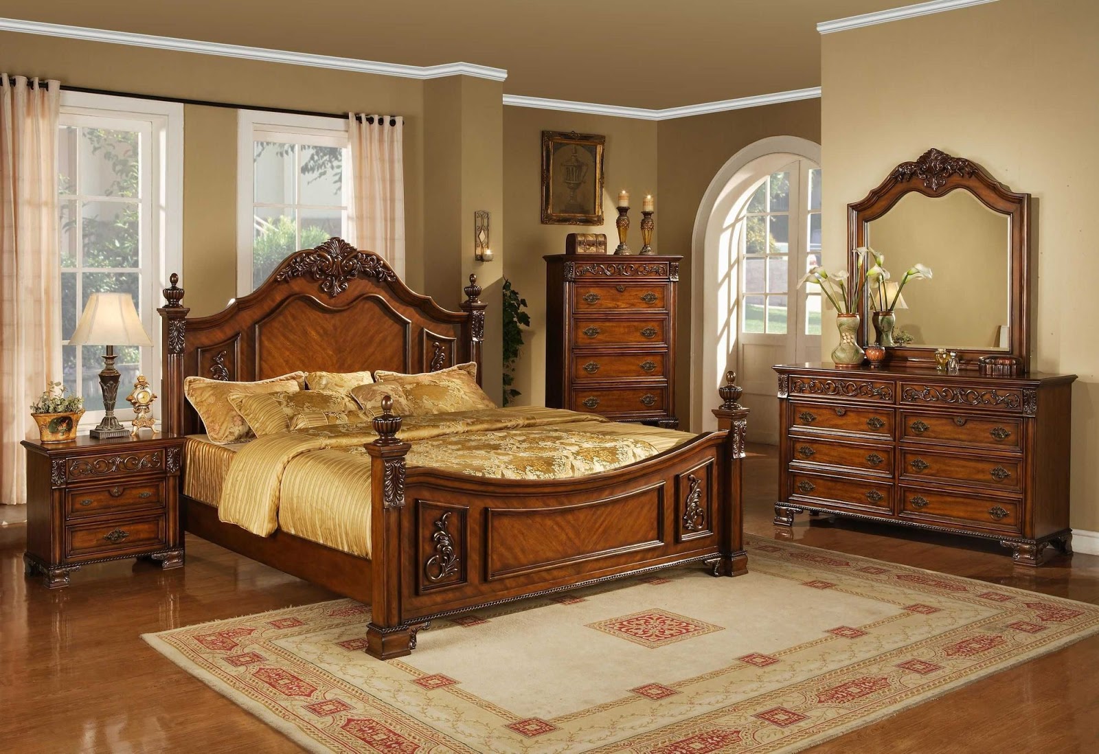 handmade solid wood bedroom furniture