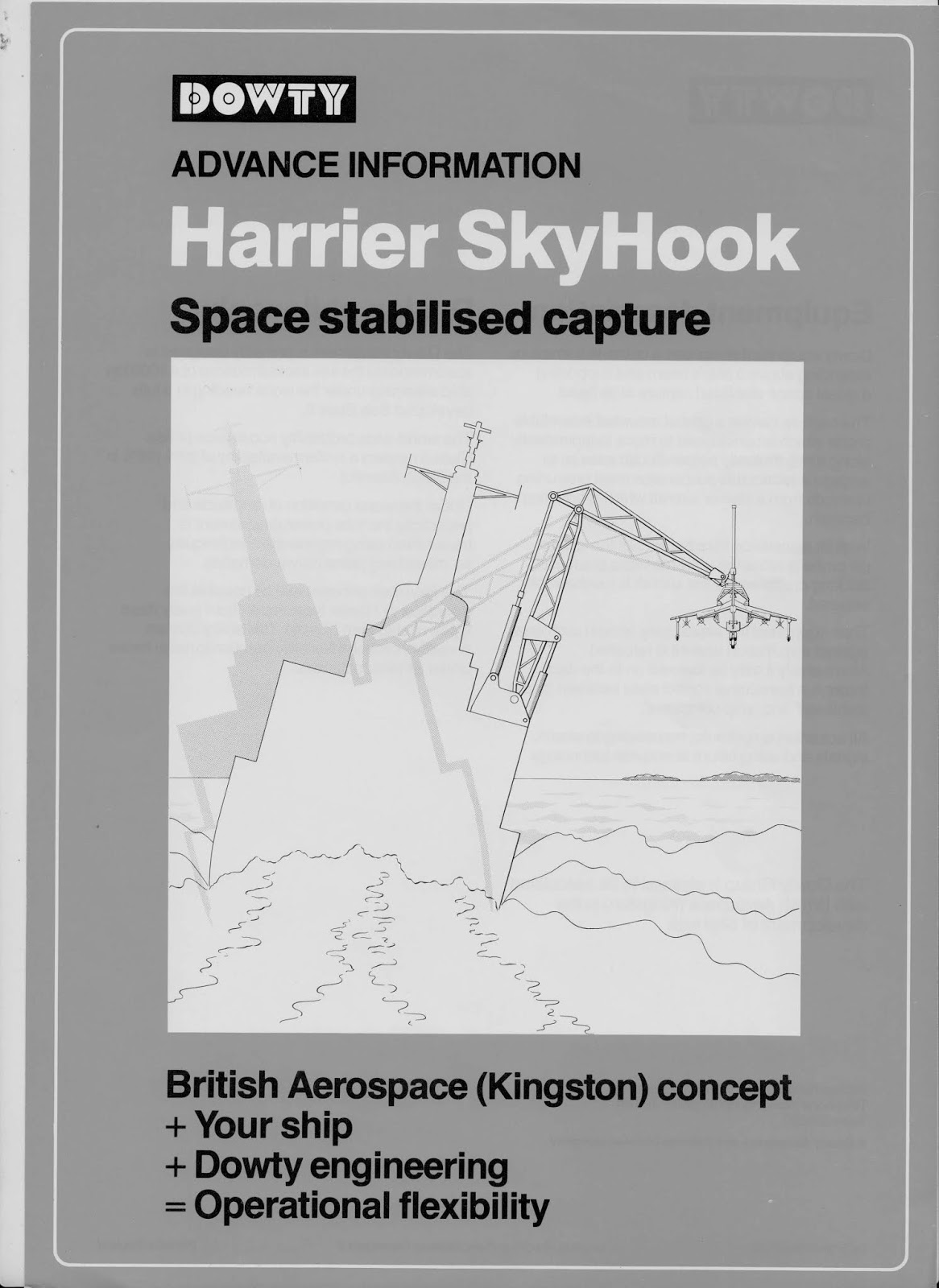 No Barrel Rolls SkyHook, atrapando Harriers en vuelo