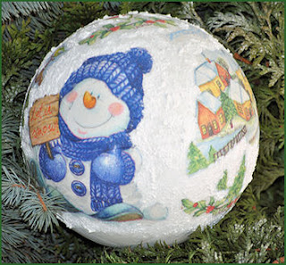 Krönelinchens Hobbys: Schneekugel einmal anders