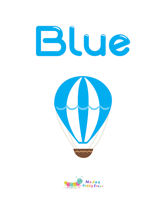 Blue Color - Colors Flashcards for kids