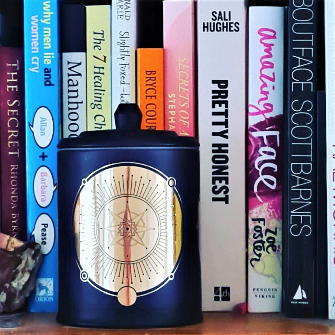 Beautifully Glossy Glasshouse Magic Spell Candle